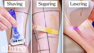 Every Method of Leg Hair Removal 21 Methods  Allure [upl. by Nylasej]