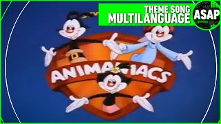 Animaniacs Theme Song  Multilanguage UPDATE [upl. by Waterman955]