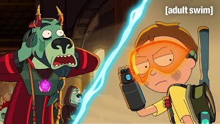 Morty Unleashes Terror  Rick and Morty  adult swim [upl. by Reiche847]