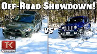 Jeep Wrangler vs Toyota 4Runner  A Classic OffRoad Showdown in the Snow amp Mud [upl. by Aleac]