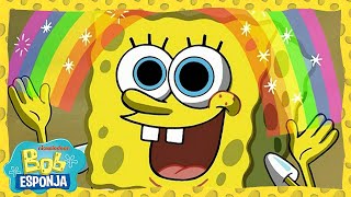 🌈 Imaginación 🌈  Bob Esponja en Español [upl. by Adile]