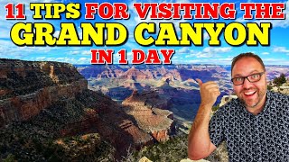 11 Tips for Visiting the GRAND CANYON in One Day 🌄 [upl. by Arracat]