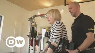 Learning how to walk with an exoskeleton  DW Documentary [upl. by Reiniar]