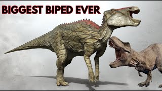 Shantungosaurus The Hadrosaur Bigger Than Trex 16 Ton Biped [upl. by Melamed]