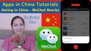 WeChat People Nearby Dating Function Guide Apps in China Tutorial [upl. by Wendelin]