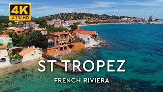 St Tropez France  French Riviera 4K [upl. by Griffie]