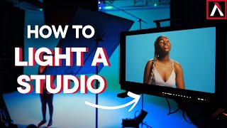 How to Light a Film Studio  Overhead Stage Lighting Explained [upl. by Hanshaw]