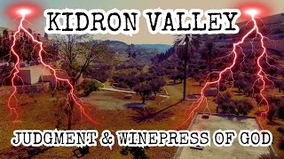 Kidron Valley Jerusalem Israel Judgment Wine Press of God Valley of Jehoshaphat Tribulation [upl. by Aalst]