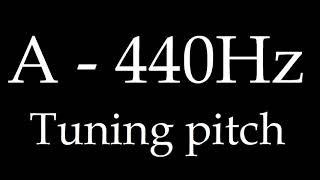 A440  tuning pitch 1hour [upl. by Gilder3]