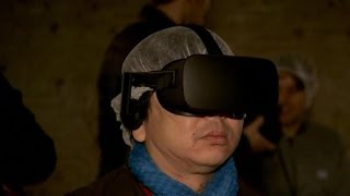 Virtual reality allows visitors see ancient Rome palace [upl. by Brand]