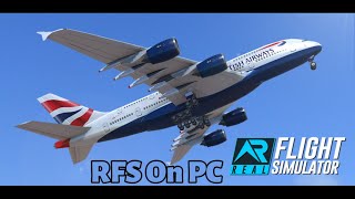 How To Download Real Flight SimulatorRFS on LaptopPC  Tech Tip Cyber [upl. by Atineb748]