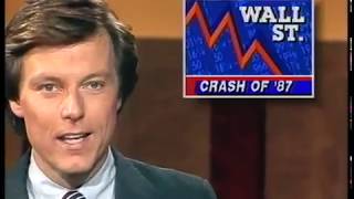 The 1987 stock market crash Original news report [upl. by Gnilrad]