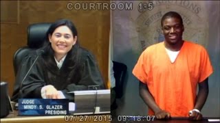 Judge Recognizes Another Defendant in Her Courtroom [upl. by Nosahc]