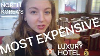 Staying In North Korea’s MOST EXPENSIVE Hotel 💲 🏨  Pyongyang North Korea [upl. by Ardnosac19]