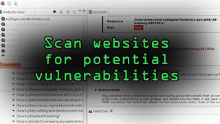 Scan Websites for Potential Vulnerabilities Using Vega in Kali Linux Tutorial [upl. by Ewolram211]