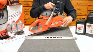 Dolmar PS7910 Chainsaw [upl. by Leahcimrej565]