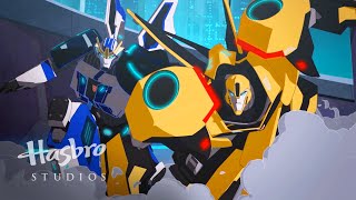 Transformers Robots in Disguise  Bumblebees Mission  Transformers Official [upl. by Sandie166]