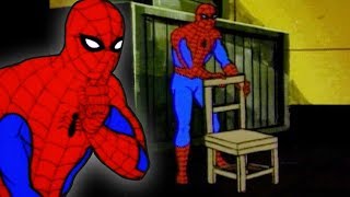 Animated SpiderMan  Funniest Moments [upl. by Anchie]