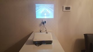 Wireless connection to projector from laptop [upl. by Ayarahs]