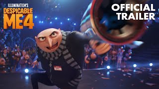 DESPICABLE ME 4  Official Trailer 2024 Minions [upl. by Mode]