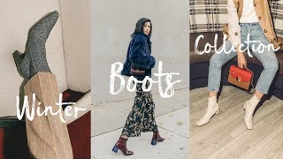 15双经典秋冬靴子合集  秋冬鞋子潮流总结  WINTER BOOTS COLLECTION  StyleInBeta [upl. by Atelokin]