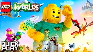 LEGO Worlds Gameplay  First 20 Minutes Quick Play [upl. by Eenel]