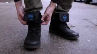 Palladium Boots  Waterproof Product Video [upl. by Arny]