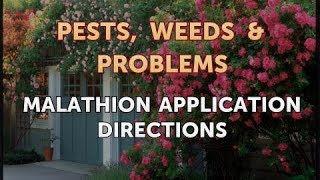 Malathion Application Directions [upl. by Stretch596]