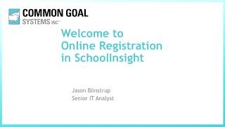 School Insight Online Registration 2018 [upl. by Anetta]