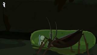 Rick and Morty  Pickle Rick in drain killing bunch of rats scene [upl. by Scharf683]