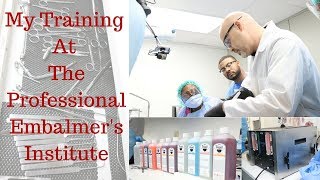 My experience at the Professional Embalmers Institute training at Piedmont Technical College [upl. by Lauber168]