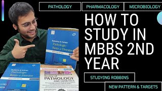 How To Study In MBBS 2nd Year  Pathology Pharmacology Microbiology for NEET PG NEXT [upl. by Lehcear669]