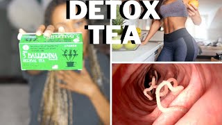 3 ballerina tea before and after Detox tea MUST SEE [upl. by Dolf218]