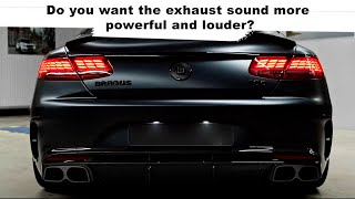 iXSOUND ACTIVE SOUND EXHAUST SYSTEM [upl. by Zoller976]