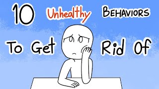 10 Unhealthy Behaviors to Get Rid Of [upl. by Greysun]