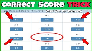 Correct Score Betting Strategy and Guide [upl. by Hole]