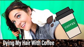 I Dyed My Hair With Coffee [upl. by Nosittam]