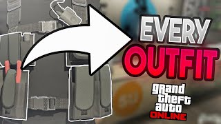 SOLO HOW TO GET POUCHES ON ANY OUTFIT GTA 5 ONLINE 169 [upl. by Norit]