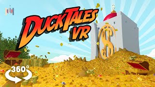 DuckTales VR Swim in Scrooge McDucks Money [upl. by Llenyl363]