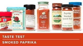 Our Taste Test of Smoked Paprika [upl. by Eilojne]