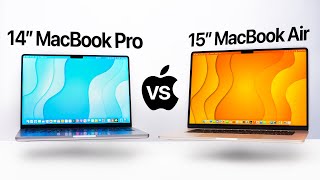 MacBook Air 15 vs MacBook Pro 14  Which One to Get [upl. by Gravante]