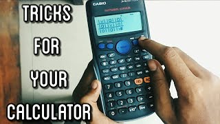 Tricks for Your Calculator  2017 [upl. by Einaeg]