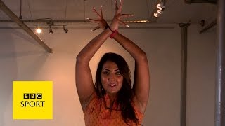 Learn how to Bollywood Dance Part 1  BBC Sport [upl. by Inuat]