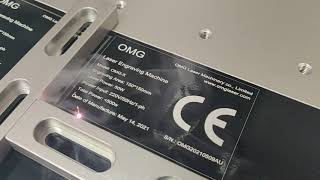 Adhesive Engravable Paper Marking amp Cutting  Fiber Laser Engraver Settings [upl. by Hartzke951]