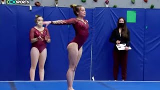 Girls High School Gymnastics  Maple Grove vs Park Center [upl. by Einneg]