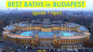 Best Baths in Budapest Hungary [upl. by Catha]