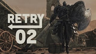 Retry Dark Souls 2 – Ep 2 The Pursuer amp Heides Tower of Flame [upl. by Bouzoun]