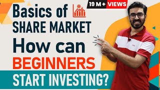 Stock Market For Beginners  How can Beginners Start Investing in Share Market  Hindi [upl. by Meakem]