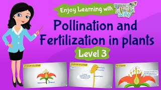 Pollination amp Fertilization in Plants  Science  Tutway [upl. by Winifield]