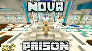 Minecraft Nova Prison Server On Bedrock Edition WDownload [upl. by Agretha]